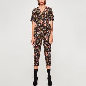 Floral jumpsuit